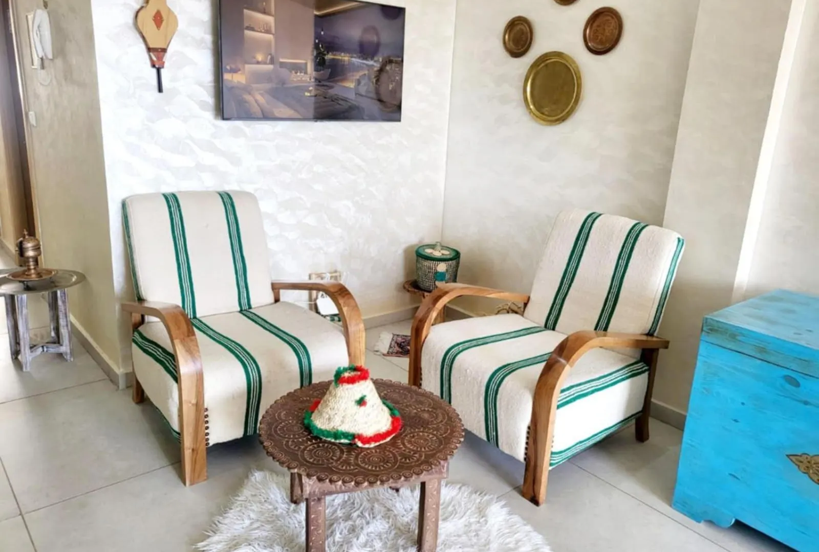Mogador Blue Perl Luxury App Haut Standing Essaouira